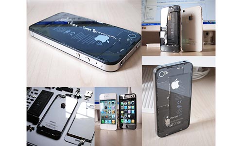 Transparent iPhone