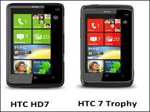 HTC Trophy and HD7