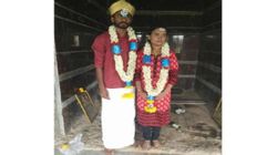 సాక్ష్యం కోసం పేస్ బుక్ లైవ్ లో వివాహం చేసుకున్న జంట 