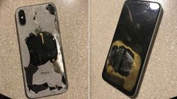 ఛార్జింగ్ పెడుతుండగా పేలిన  iPhone X