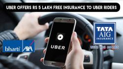 రైడర్లకు Rs.5లక్షల ఇన్సూరెన్సును ఉచితంగా అందిస్తున్న ఉబెర్ 