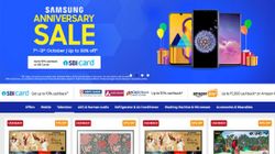 శామ్సంగ్ వార్షికోత్సవ సేల్స్....... ఆఫర్స్ అదుర్స్