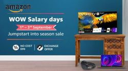 Amazon Wow Salary Days Sale:గొప్ప తగ్గింపు ధరతో అమ్మకానికి టీవీలు, రిఫ్రిజిరేటర్లు 