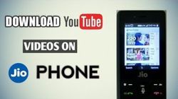 JioPhone లో యూట్యూబ్ వీడియోలను డౌన్‌లోడ్ చేయడం ఎలా??