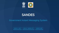 వాట్సాప్ కు పోటీగా Government యాప్ 'SANDES' లాంచ్ ..! ఫీచర్లు చూడండి  