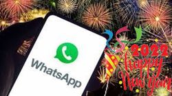WhatsApp ద్వారా 2022 న్యూ ఇయర్ స్టిక్కర్లను పంపడం ఎలా?? 