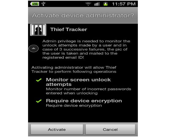 తీఫ్ ట్రాకర్ (Thief tracker): 