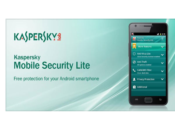 కాస్పర్ స్కై మొబైల్ సెక్యూరిటీ (Kaspersky mobile security):