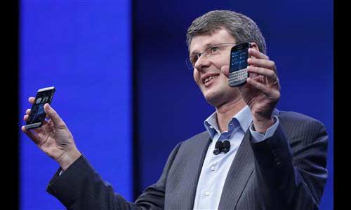 RIM, now known as BlackBerry, launches new OS and devices