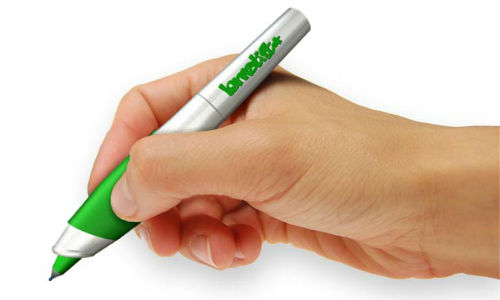  Now, a smart pen that vibrates when you make a grammatical error 