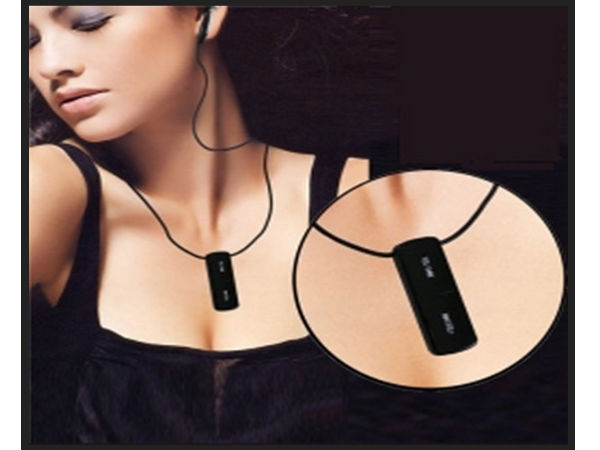 నెక్లస్ స్టైలిష్ డిజిటల్ ఎంపీ3 ప్లేయర్ (Necklace Stylish Digital Mp3 Player):