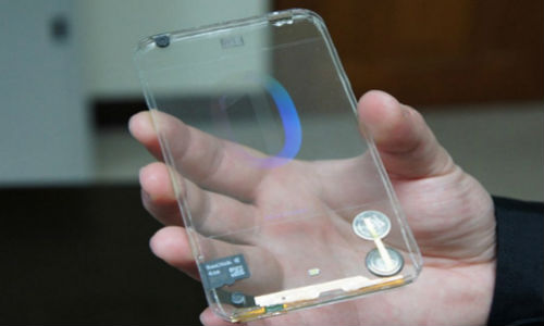 Company develops smartphone prototype with a transparent touchscreen