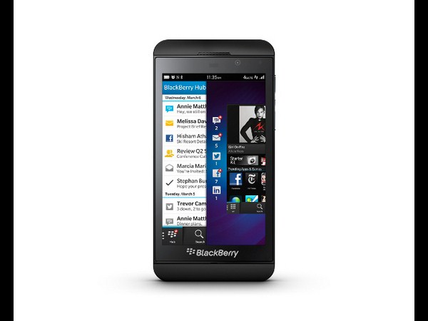 భారత్ మార్కెట్లోకి బ్లాక్‌బెర్రీ జడ్10