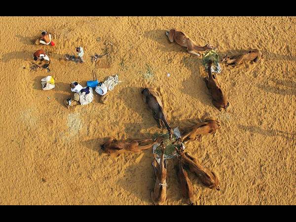 ఆకాశంలో అరుదైన ఫోటోగ్రఫీ (ఇండియా)