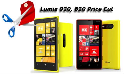 Nokia Lumia 920, 820 Receive Price Cut, Now Available At Rs 35000 and Rs 25300