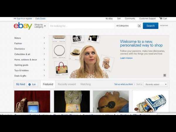 ఈబే డాట్ కామ్ (eBay.com): 