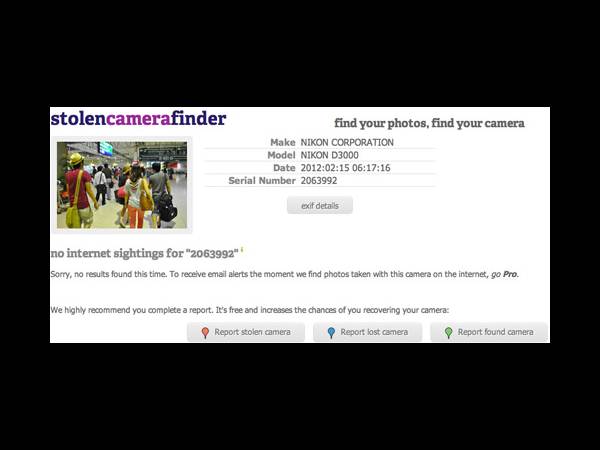 కెమెరా పోయిందా..? వెతికిపట్టుకునేందుకు ‘స్మార్ట్ చిట్కా’