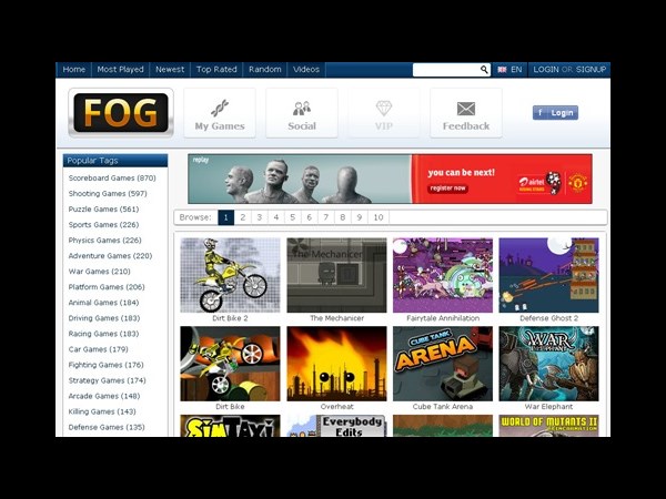 బెస్ట్ ఆన్‌లైన్ గేమింగ్ వెబ్‌సైట్‌‌లు (ఉచితంగా)