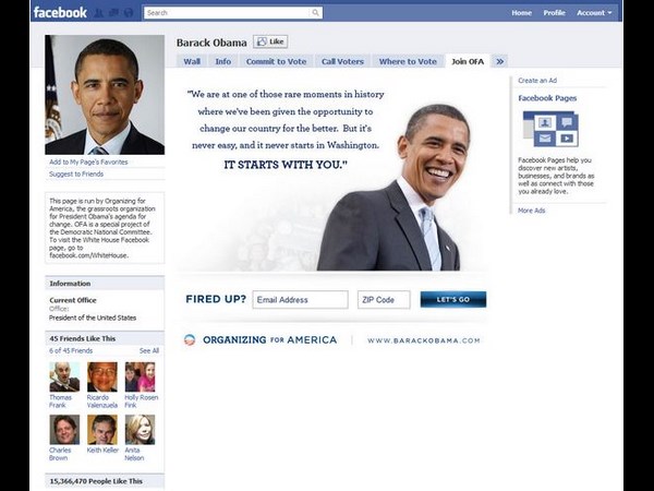 పాపులర్ ఫేస్‌బుక్ పేజీలు (వరల్డ్ వైడ్)