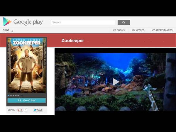 భారత్‌లోకి గూగుల్ ప్లే మూవీస్ (సినిమాలే.. సినిమాలు)