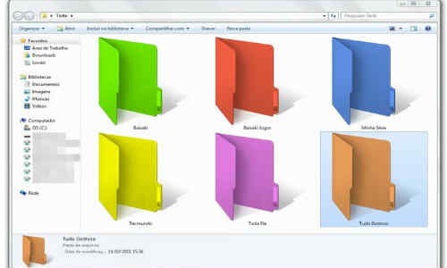 మీ కంప్యూటర్‌లోని  ఫోల్డర్‌లకు వివిధ రంగులను సెట్ చేయటం ఏలా..?