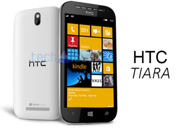 1.) HTC Tiara (హెచ్టీసీ టియారా):