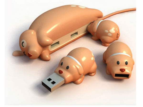 పిగ్ బడ్డీస్ యూఎస్బీ హబ్ (Pig Buddies USB Hub)