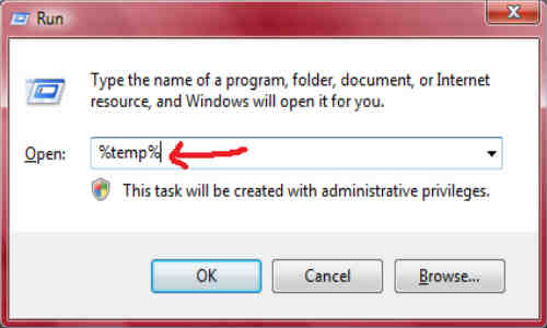 మీ కంప్యూటర్ టెంపరరీ  ఫైళ్లను తొలగించుటం ఏలా..?