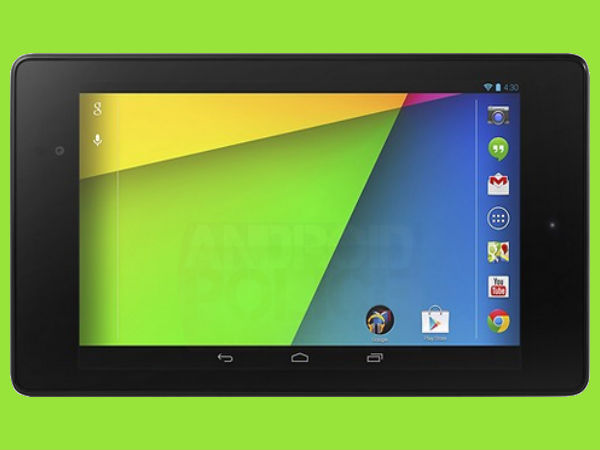 Google nexus 7 with Android 4.3 Jelly Bean