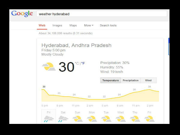 వాతావరణం హైదరాబాద్ (weather hyderabad)