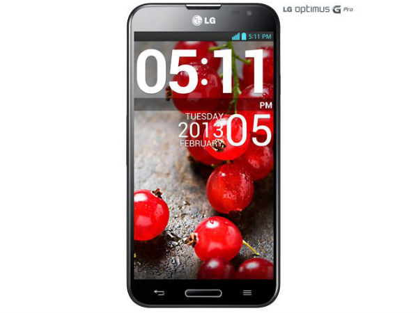 ఎల్‌జి ఆప్టిమస్ జీ ప్రో (LG Optimus G Pro)