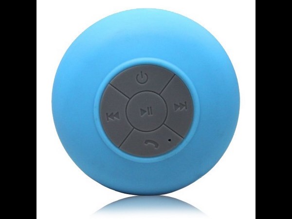 Blue Splash Shower Tunes