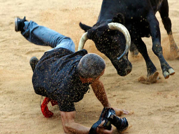 ప్రమాదపుటంచుల్లో ఫోటోగాఫర్లు..!