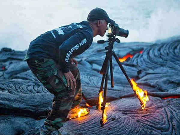 ప్రమాదపుటంచుల్లో ఫోటోగాఫర్లు..!