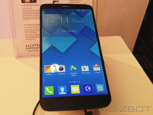 ఆల్కాటెల్ వన్ టచ్ హీరో స్మార్ట్‌ఫోన్‌ ఫోటోగ్యాలరీ