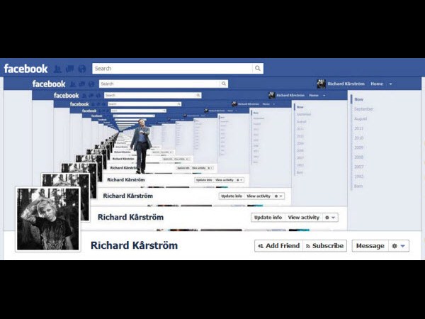 ఫేస్‌బుక్ టైమ్‌లైన్ కవర్లు క్రియేటివ్ ఇంకా వినోదాత్మకంగా