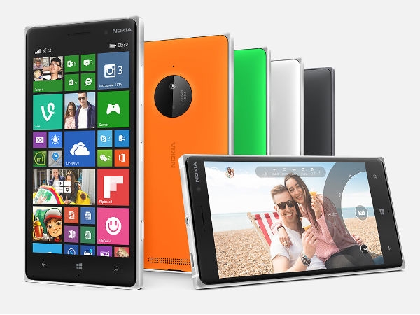 నోకియా లూమియా 830 ఫోటో గ్యాలరీ...