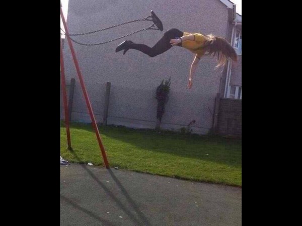 ప్రమాదానికి సెకన్ల ముందు!!