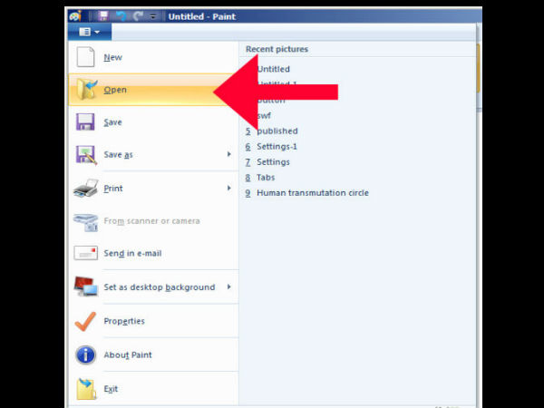  మైక్రోసాఫ్ట్ పెయింట్ ద్వారా ఫోటోలను రీసైజ్ చేయటం ఏలా..?