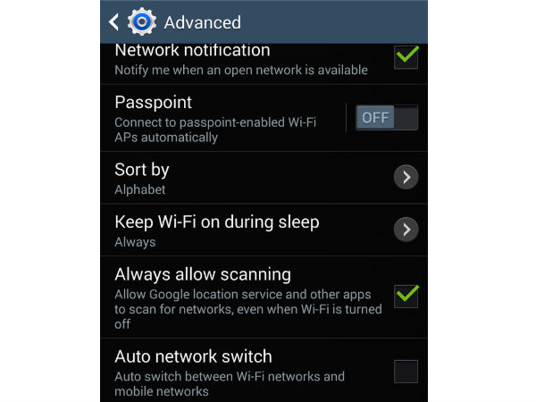  గెలాక్సీ ఎస్5లో నెట్‌వర్క్ క్రమంగా డ్రాప్ అవుతోంది..?