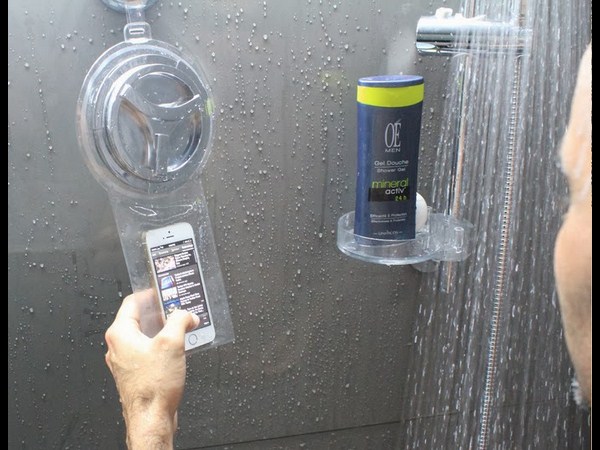 స్మార్ట్‌ఫోన్‌ల కోసం షవర్ ప్రూఫ్ పాకెట్