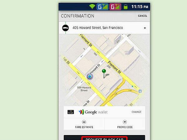 ఉబర్ అప్లికేషన్‌ను మీ స్మార్ట్‌ఫోన్‌లో వినియోగించుకునేందుకు
