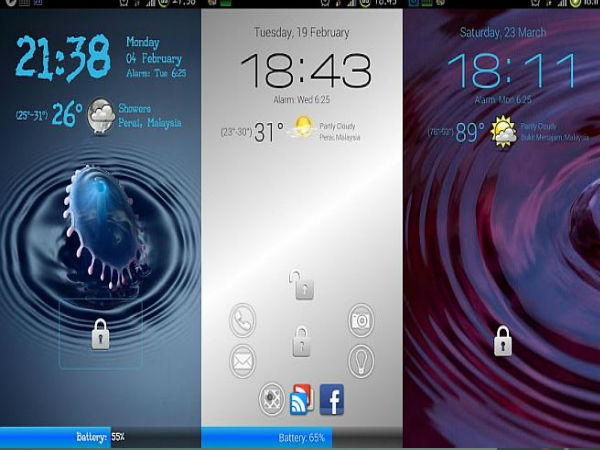  మీ ఆండ్రాయిడ్ ఫోన్ కోసం బెస్ట్ లాక్ స్ర్కీన్ అప్లికేషన్‌లు