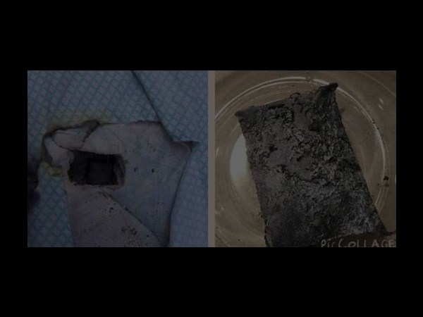 చార్జ్ అవుతుండగా పేలిన ఎల్‌జీ స్మార్ట్‌ఫోన్ 