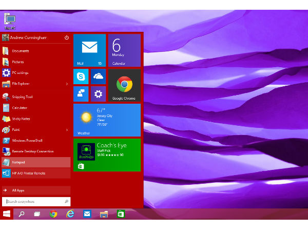 సరికొత్త అనుభూతులతో విండోస్ 10 రెడీ...