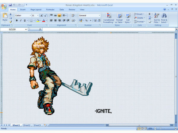 మైక్రోసాఫ్ట్ ఎక్సెల్‌తో అద్భుతమైన ఆర్ట్ వర్క్స్