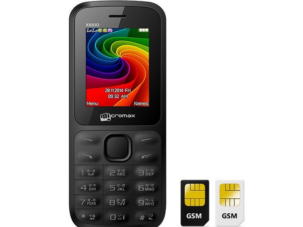 మైక్రోమాక్స్ జాక్ ఎక్స్-1800 ఫోన్ ఫీచర్లు