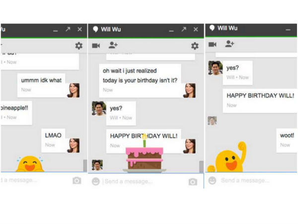  గూగుల్ హ్యాంగ్‌అవుట్స్ క్రోమ్ యాప్‌లోని పలు ప్రత్యేకతలు