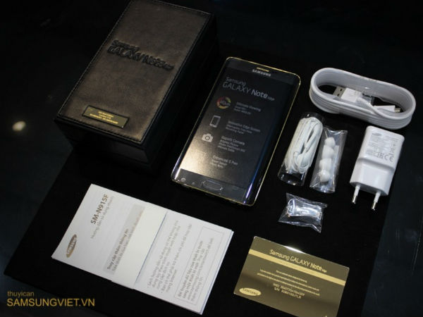 సామ్‌సంగ్ ప్రత్యేకం: గోల్డ్ ప్లేటెడ్ గెలాక్సీ నోట్ ఎడ్జ్