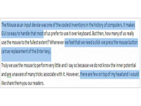  మౌస్ వాడుతున్నారా..? ఈ  ట్రిక్స్ మీకు తెలుసా..?